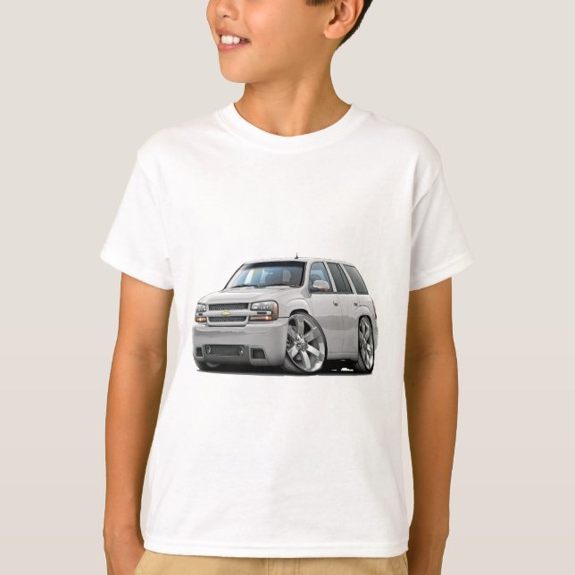 T-shirt Camion de blanc de pionnier (Devant)