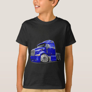 T-shirt Camion de bleu de Peterbilt