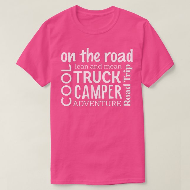 T-shirt Camion de camion cool (Design devant)