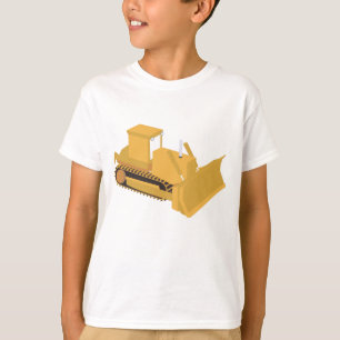 T-shirt Camion de construction Bulldozer