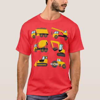 T-shirt Camion de construction Funny 2