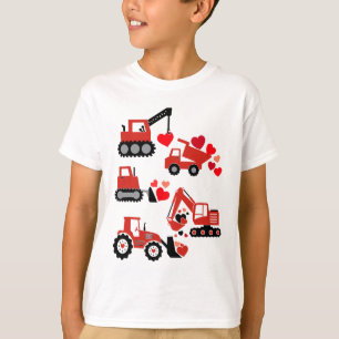 T-shirt Camion de construction je vous trouve drôle enfant