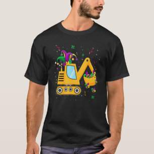 T-shirt Camion de construction Mardi Gras Carnival Enfants