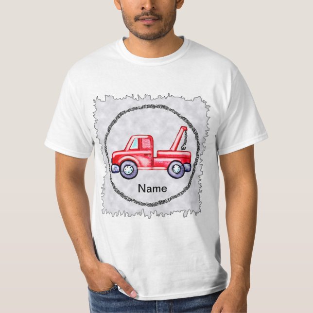 T-shirt camion de dépannage (Devant)