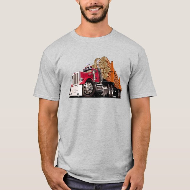 T-shirt Camion de dessin (Devant)
