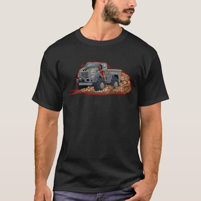 T-shirt Camion de dessin animé (Devant)
