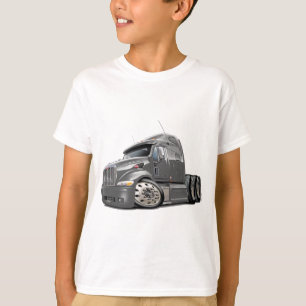 T-shirt Camion de gris de Peterbilt