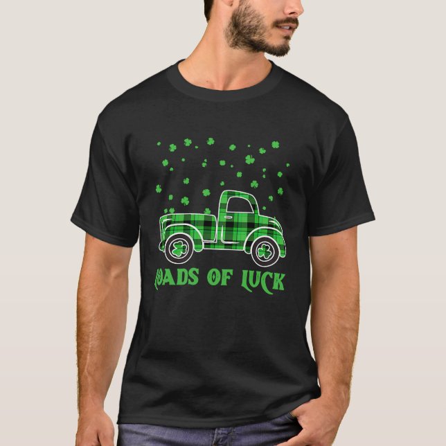 T-shirt Camion de la Saint Patrick Buffalo Chargement Sham (Devant)