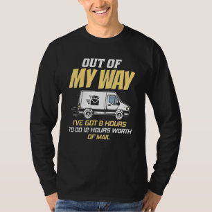 T-shirt Camion de livraison Facteur Préposé des postes Liv