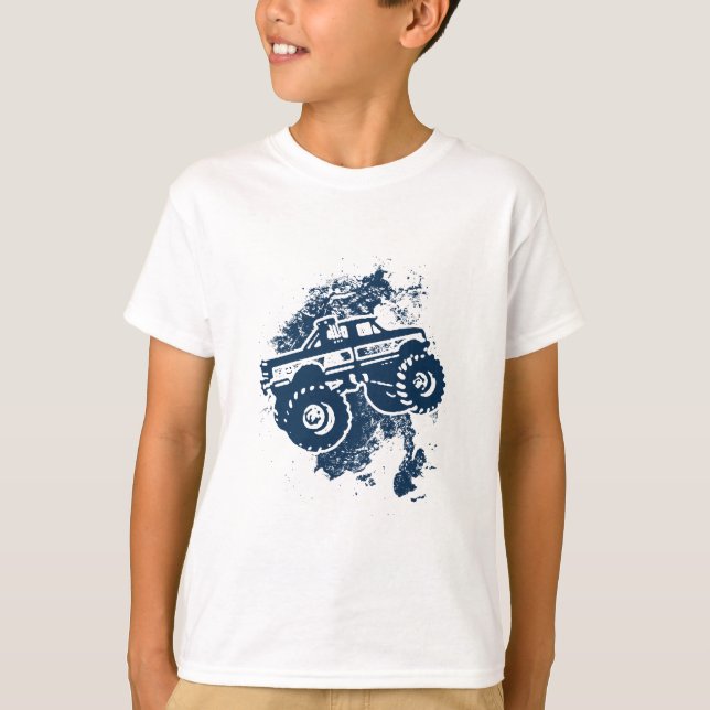 T-shirt Camion de monstre (Devant)