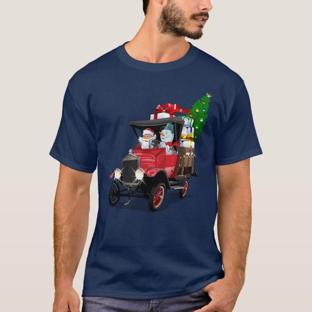 T-shirt Camion de Noël (Devant)