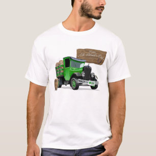 T-shirt Camion de Noël Saint Patrick Carton vintage