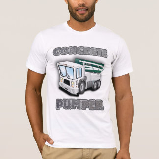 T-shirt Camion de pompage concret