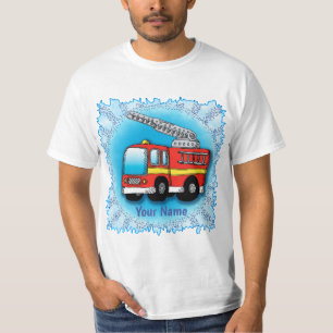 T-shirt Camion de pompier Putt Putt