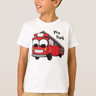 T-shirt Camion de pompiers