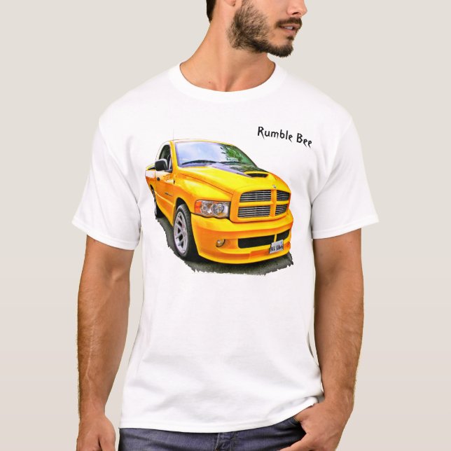 T-shirt Camion de RAM d'abeille de grondement (Devant)