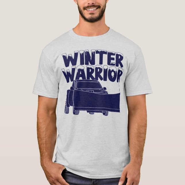 T-shirt Camion de ramassage du guerrier d'hiver avec charr (Devant)