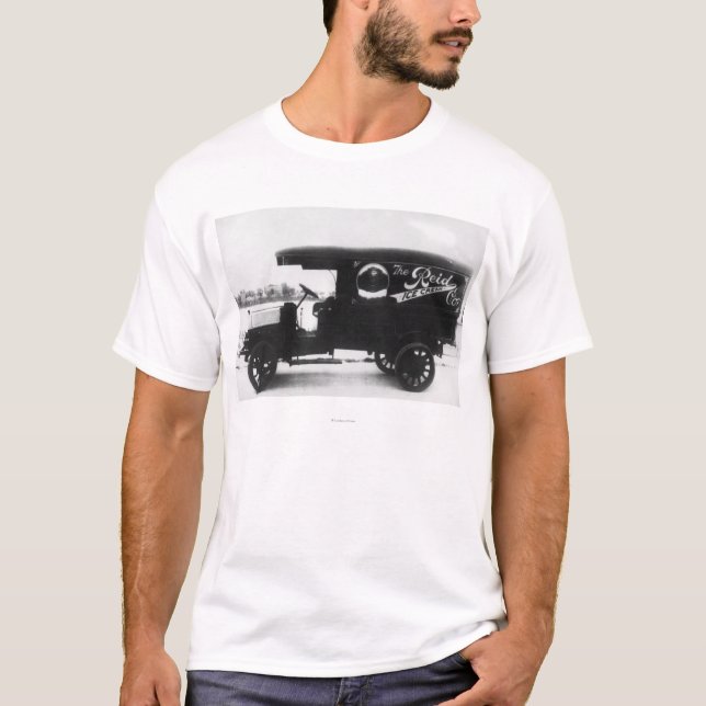 T-shirt Camion de Reid Ice Cream Company (Devant)