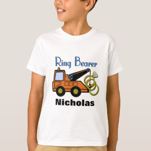 T-shirt Camion de remorquage de porte-bagues