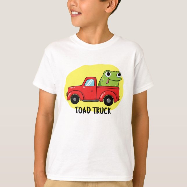 T-shirt Camion de remorque Funny Tow Truck Pun (Devant)