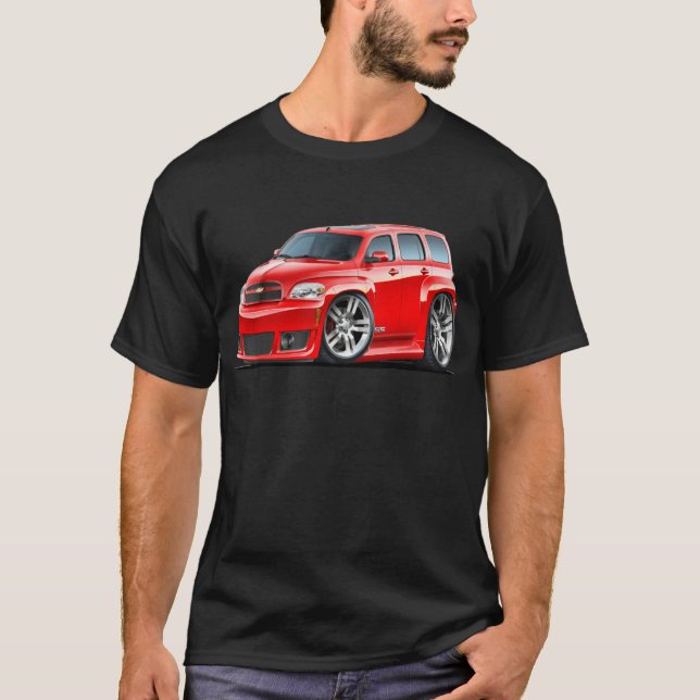 T-shirt Camion de rouge de Chevy HHR solides solubles (Devant)