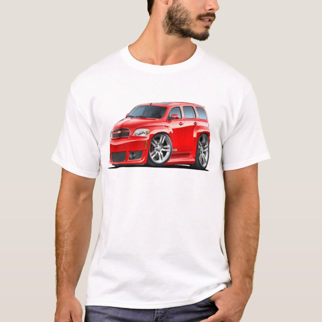 T-shirt Camion de rouge de Chevy HHR solides solubles (Devant)