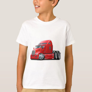 T-shirt Camion de rouge de Kenworth 660