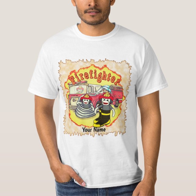 T-shirt Camion de singe de choc (Devant)