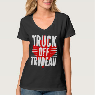 T-shirt Camion De TRUDEAU Convoi Liberté 2022 Truckers Ca