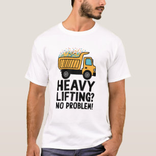 T-shirt Camion de vidange Lourd levage