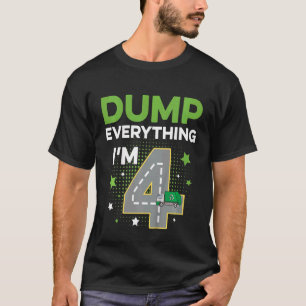 T-shirt Camion-Dépouille Enfants Pour Camion-Dépouille 4 A