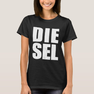 T-shirt Camion Diesel Auto Mécanique Pour Hommes En Perte