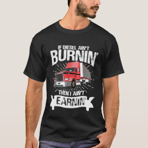 T-shirt Camion Diesel Funny Big Rig Semi Trailer Truck Dr.