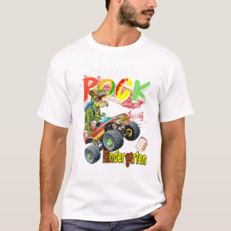 T-shirt Camion Dinosaur Garçons Je suis