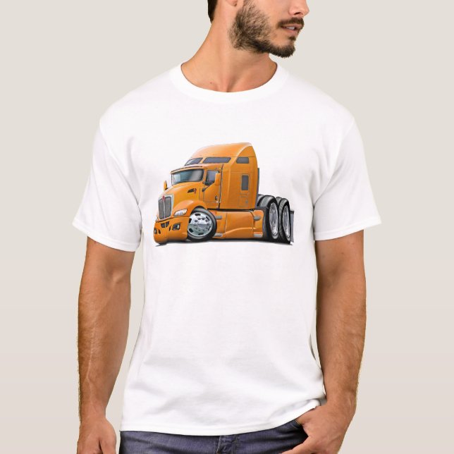 T-shirt Camion d'orange de Kenworth 660 (Devant)
