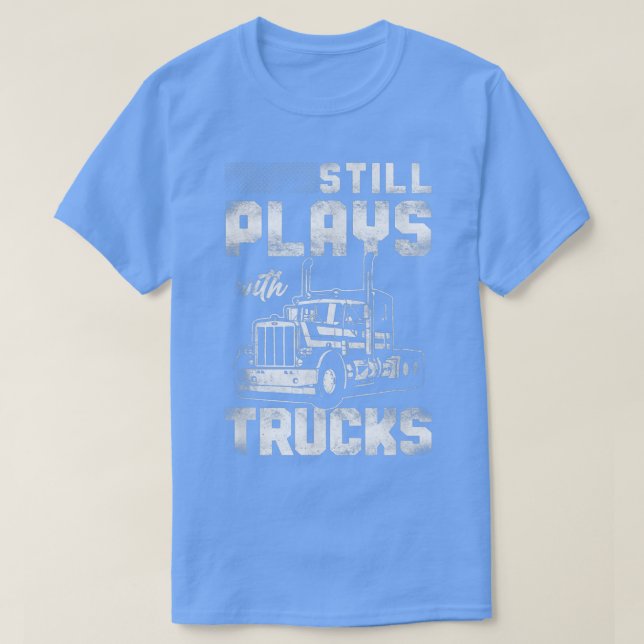 T-shirt Camion Driver Vintage Still With Fait (Design devant)