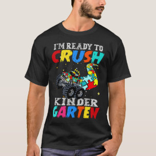 T-shirt Camion drôle autisme casse-tête écraser la nurseri