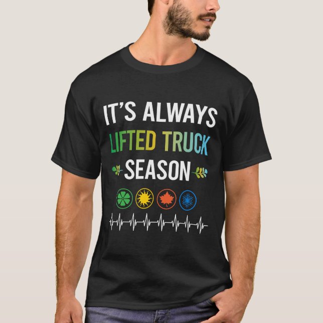 T-shirt Camion élévateur saison drôle (Devant)