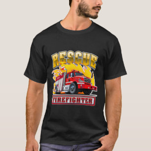 T-shirt Camion feu de dessin