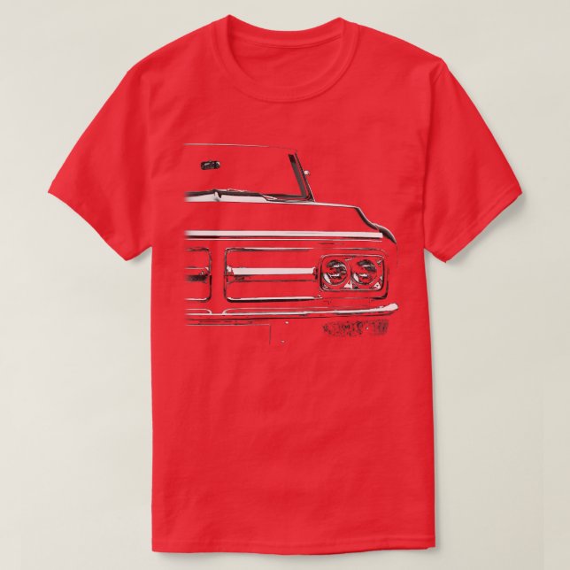 T-shirt camion gmc 1972 (Design devant)