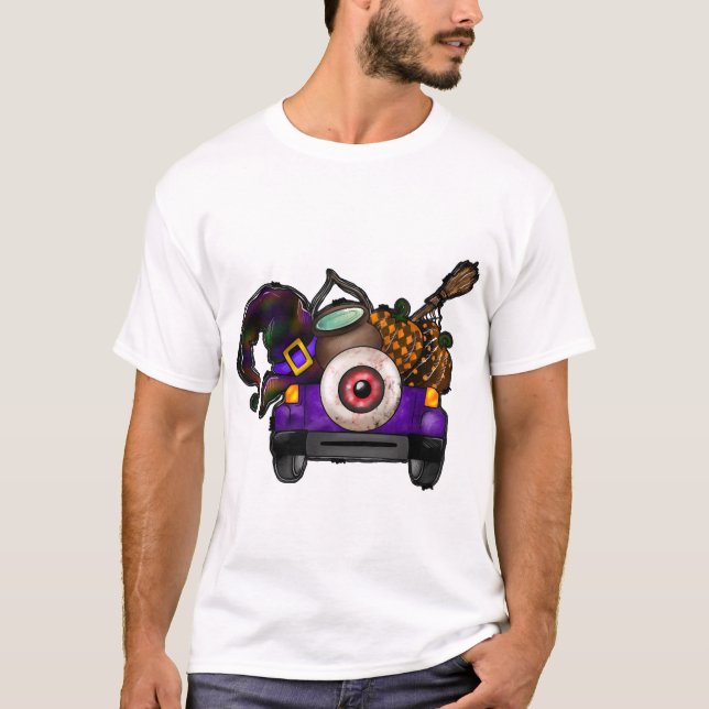 T-shirt Camion Halloween (Devant)