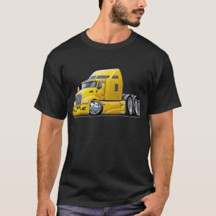 T-shirt Camion jaune de Kenworth 660