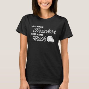 T-shirt Camion-Lait Ferme Laiterie Fermier Vache Vache Tr