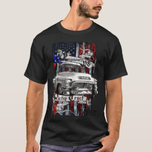 T-shirt Camion légendaire V8 Pickup CJ 1957