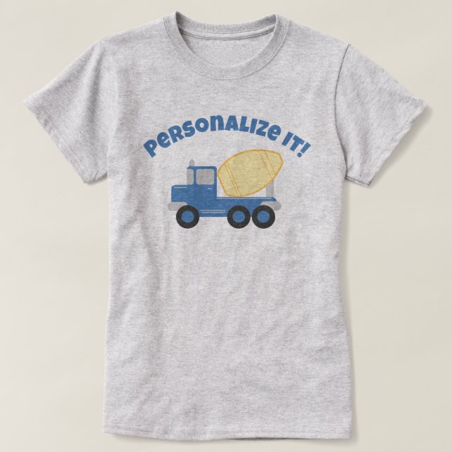 T-shirt Camion Little Cement (Design devant)