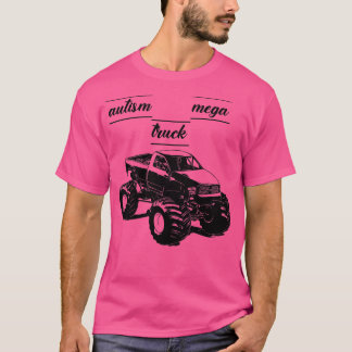 T-shirt camion méga autisme classique 3