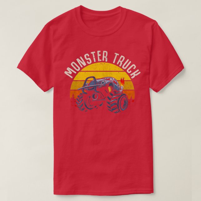 T-shirt Camion Monster 17 (Design devant)