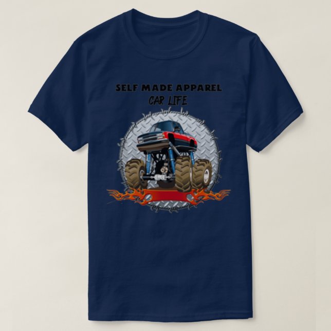 T-shirt Camion Monster 34 2 (Design devant)
