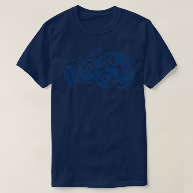 T-shirt Camion Monster 3 7 (Design devant)