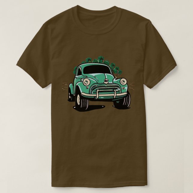 T-shirt Camion Monster Mineur Morris (Design devant)